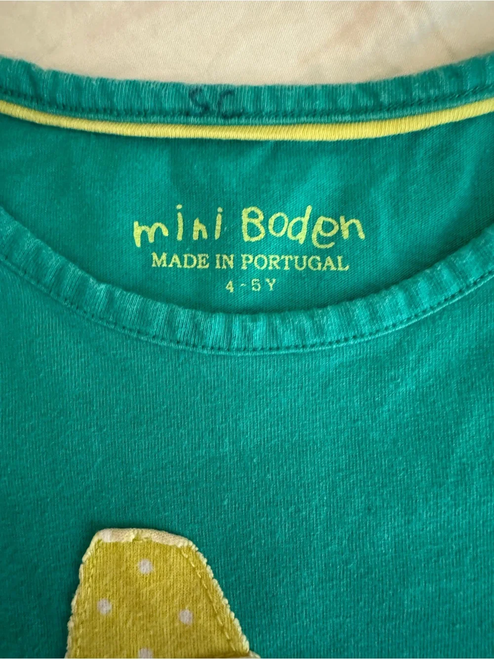 mini boden t-shirt size 4/5 - Picture 2 of 2
